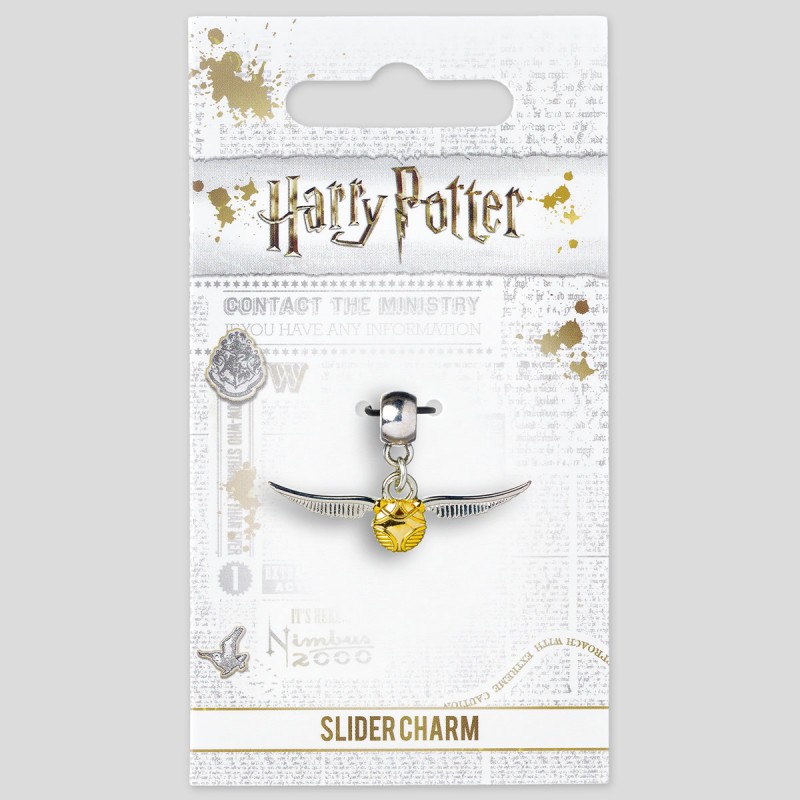 HARRY POTTER BRACCIALE IN PELLE CON 2 STOPPER + CHARM BOCCINO D