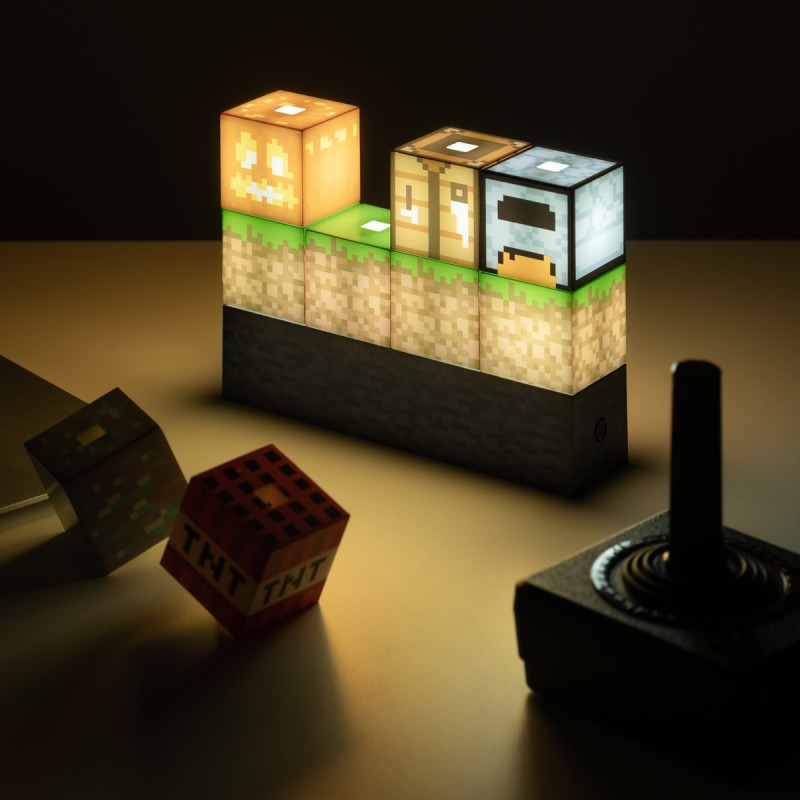 Minecraft, Lampada da Tavolo - Pietrarossa