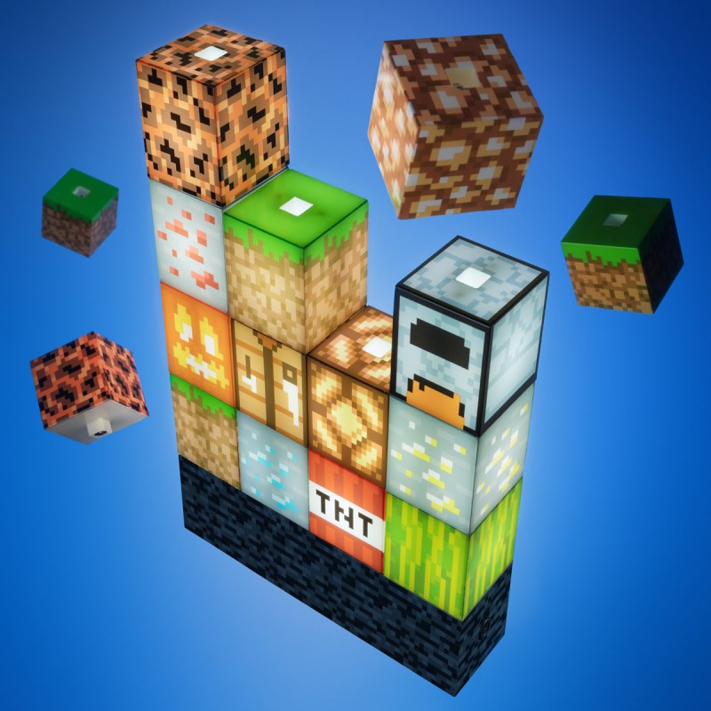 Minecraft, Lampada da Tavolo - Pietrarossa