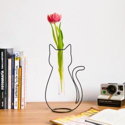 Vaso silhouette Gatto