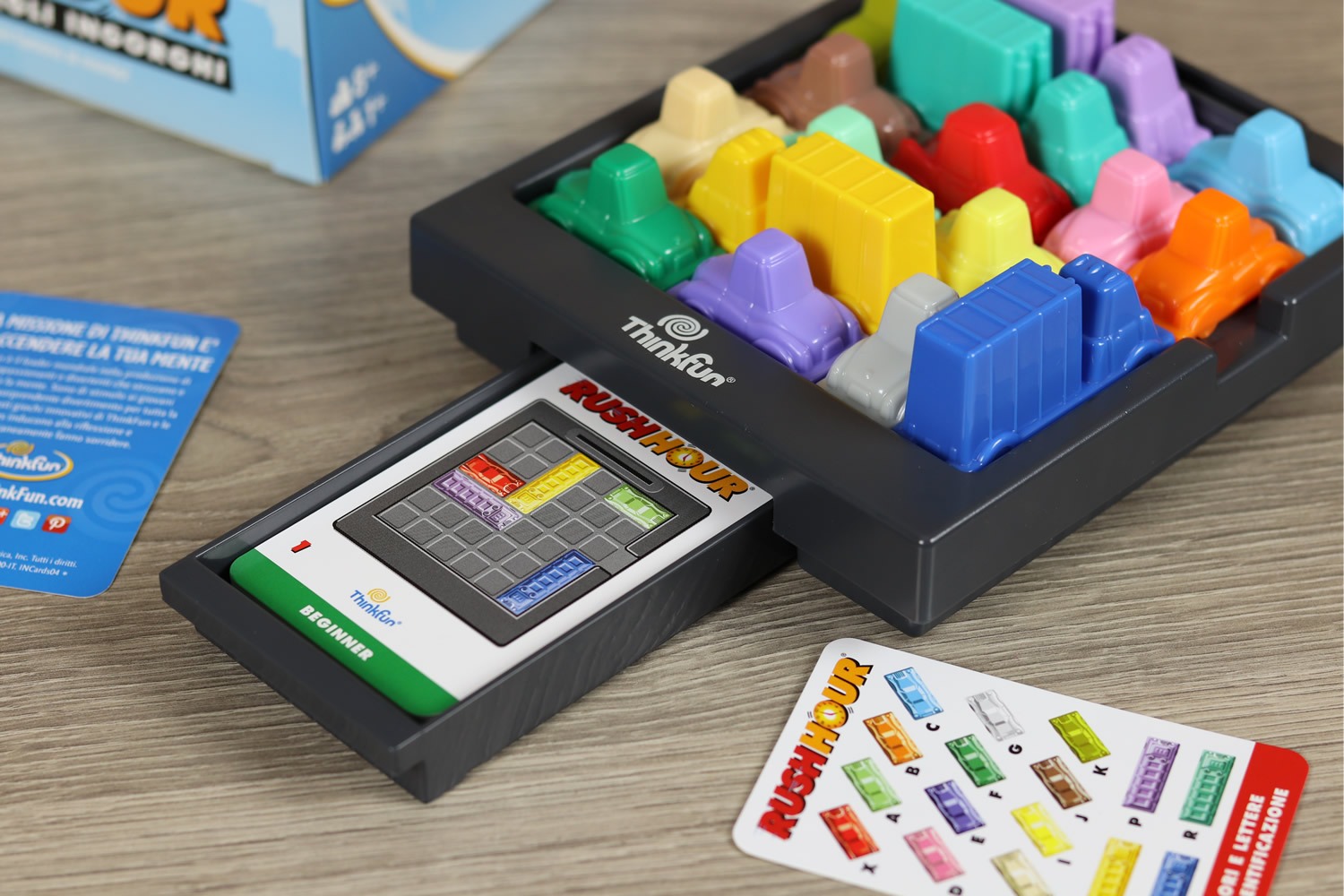 ThinkFun - Rush Hour Scappa Dagli Ingorghi, Gioco di Logica per