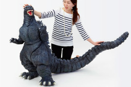 Godzilla, il modello in scala 1/80