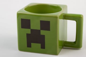 Il Creeper mug di Minecraft