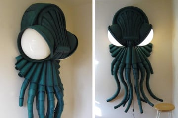 La lampada da muro Cthulhu