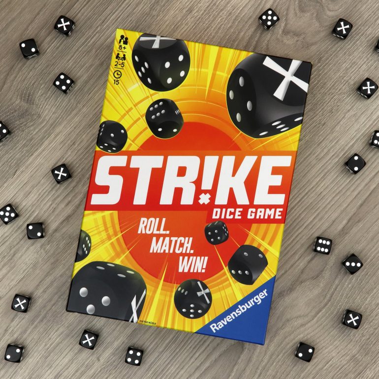 Strike Dice Game - Scatola e dadi