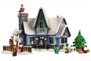 La visita di Babbo Natale LEGO