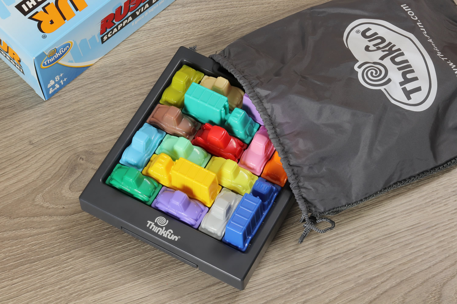 ThinkFun - Rush Hour Scappa Dagli Ingorghi, Gioco di Logica per