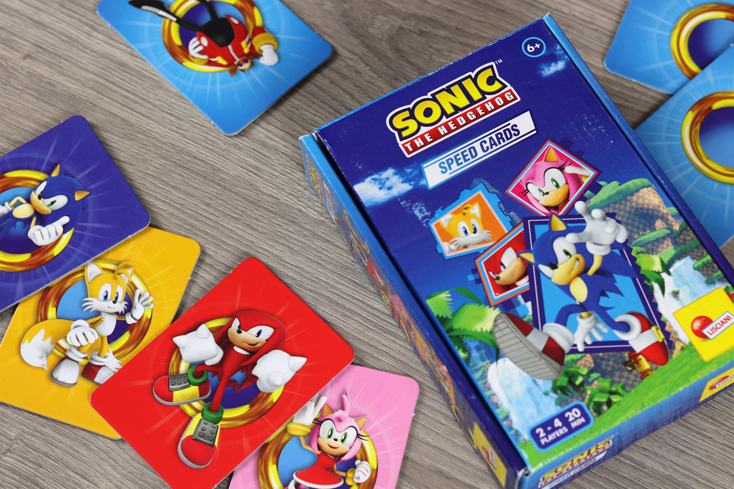 Lisciani Gioco di Carte di Sonic