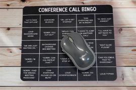 Mousepad Bingo da videoconferenza