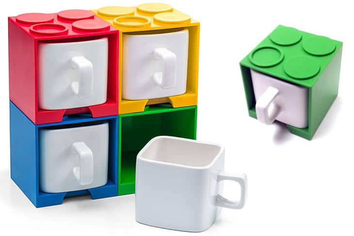 I mug in stile LEGO